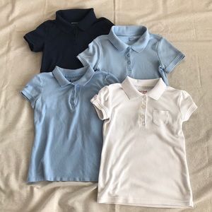 Lot of School Uniform Polos :: Size S (6)